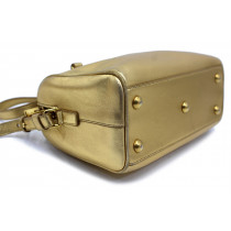 Saint Laurent Duffle Pelle Oro