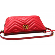 Gucci Marmont GG Small Pelle Rossa