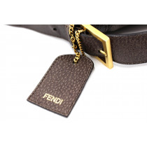 Fendi Baguette Maxi Pelle Tortora