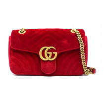 Gucci Marmont Velluto Rosso