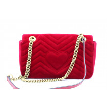 Gucci Marmont Velluto Rosso