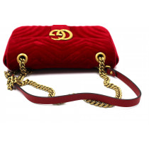 Gucci Marmont Velluto Rosso