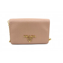 Prada Tracolla Pelle Saffiano Cipria