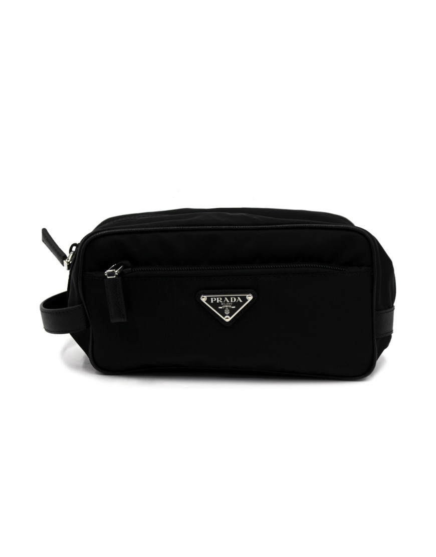 Prada Pouch da Viaggio Nylon Nero