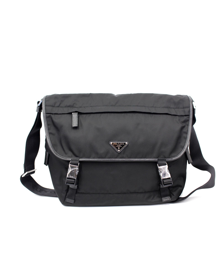 Prada Tracolla Nylon Nero