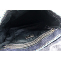 Miu Miu Shopping Denim Blu