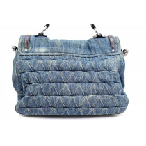 Miu Miu Shopping Denim Blu