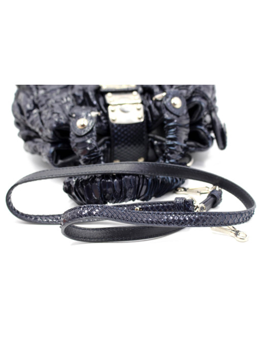 Miu Miu Shopping Lucertola Blu