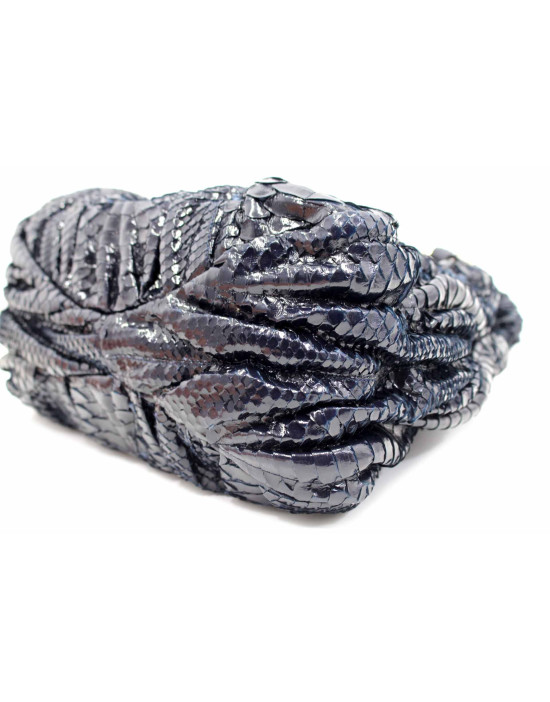 Miu Miu Shopping Lucertola Blu