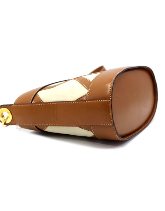 Celine Secchiello Tela e Pelle Cammello