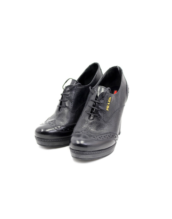 Prada Francesine Pelle Nera