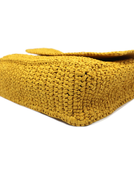 Saint Laurent Niki Medium Rafia