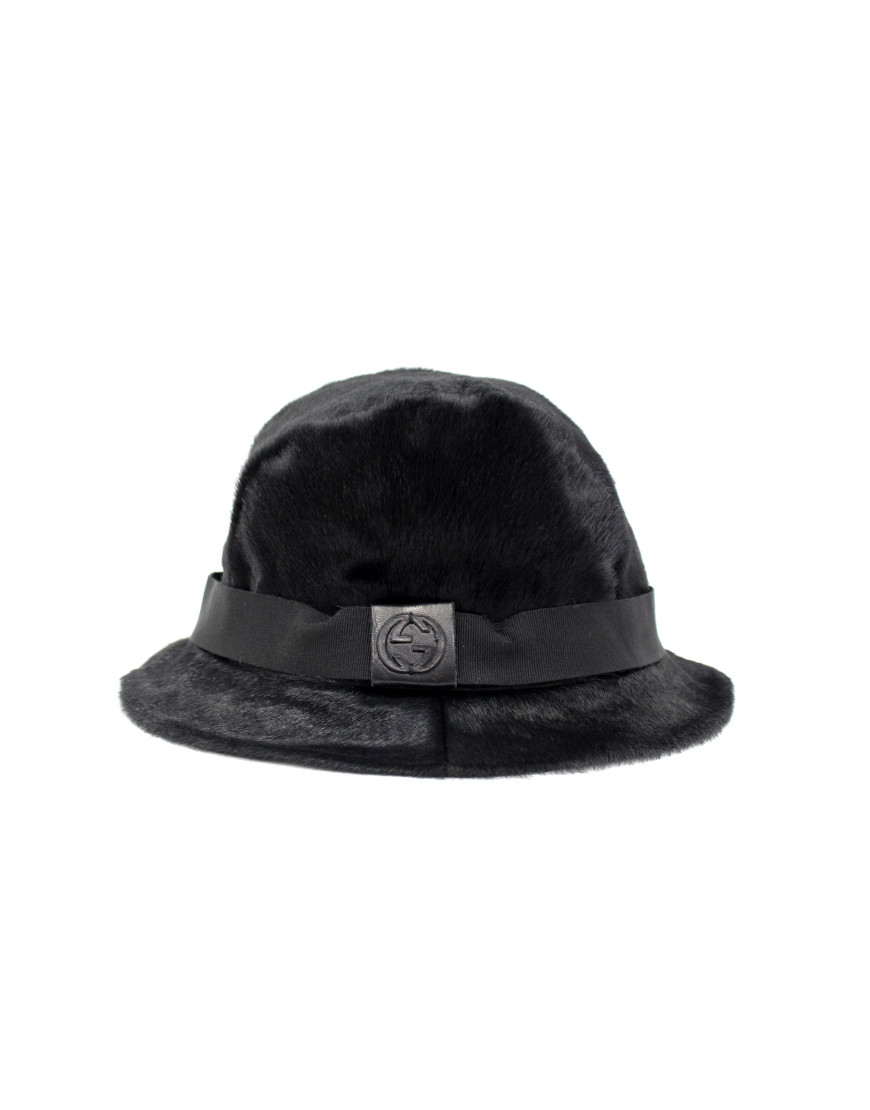 Gucci Cappello Cavallino Nero