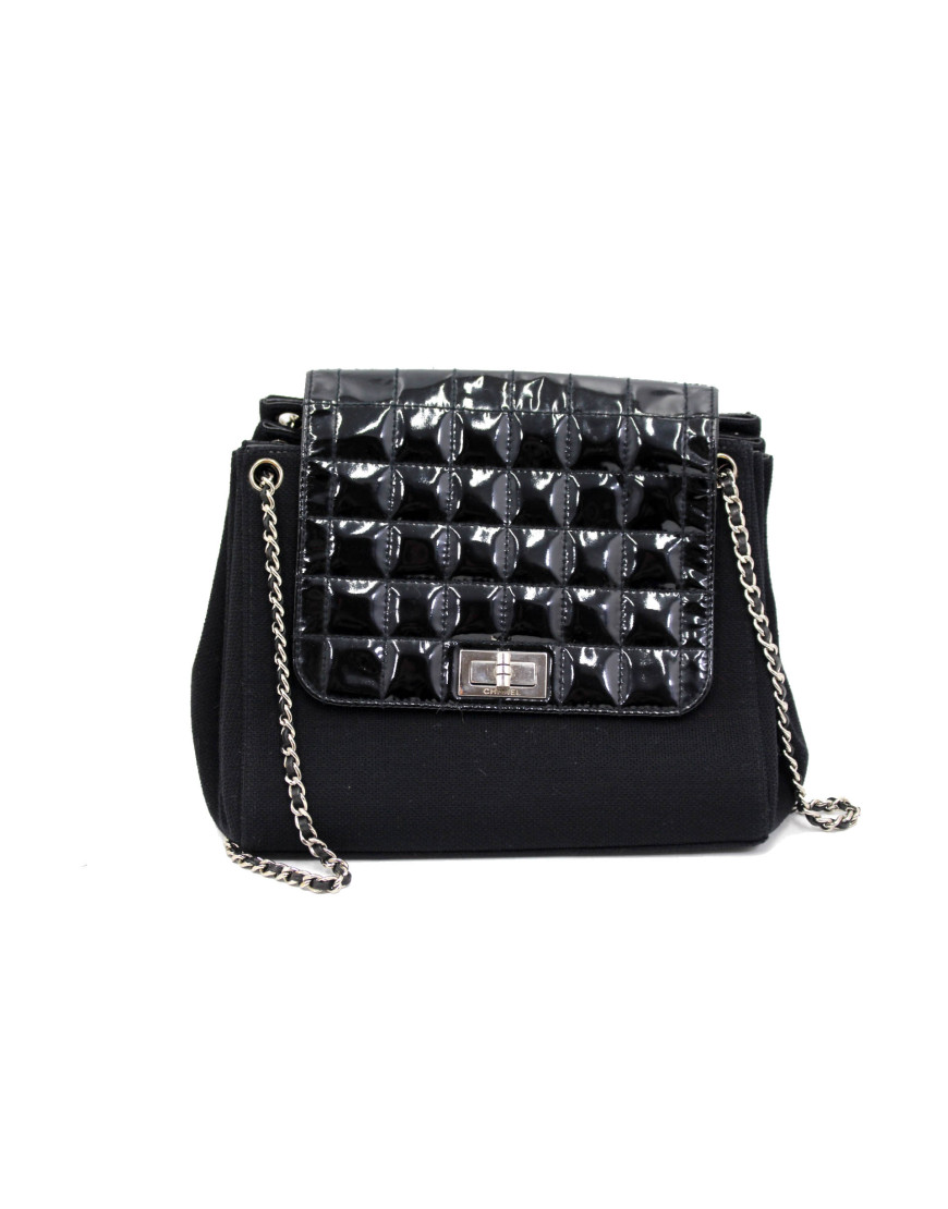 Chanel Shopping Reissue Tela Nera