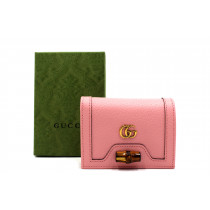 Gucci Portafoglio Pelle Rosa