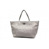 Ferragamo Tote Bag Shopping Pelle Grey