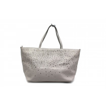 Ferragamo Tote Bag Shopping Pelle Grey