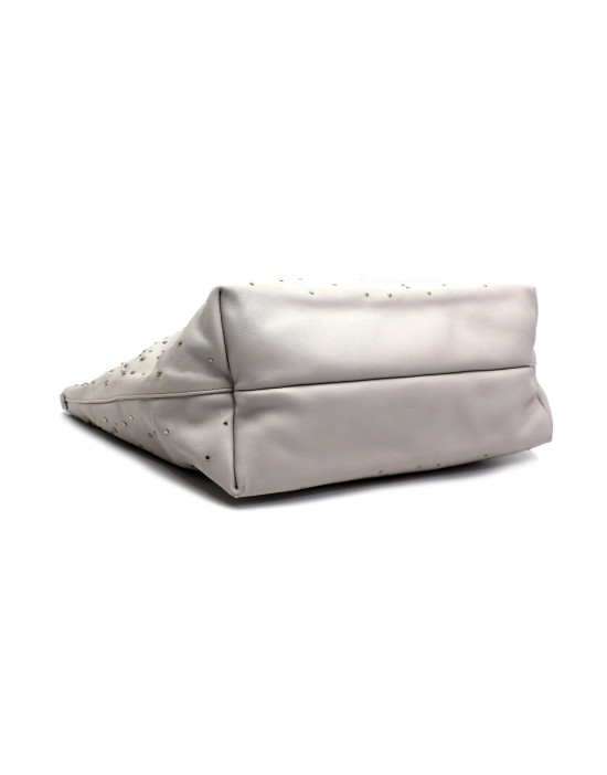 Ferragamo Tote Bag Shopping Pelle Grey