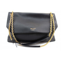 Prada Shopping Pelle Nera