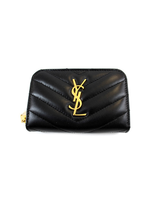 Saint Laurent Portafoglio Pelle Nera