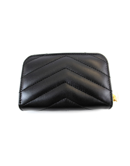 Saint Laurent Portafoglio Pelle Nera