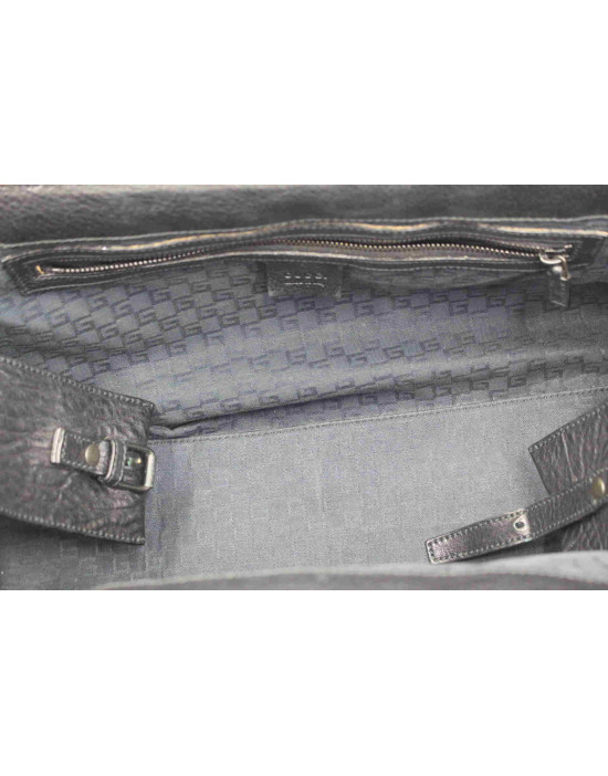 Gucci Shopping Borsa Doctor Pelle Nera