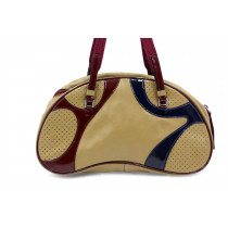 Prada Bowling Pelle Marrone