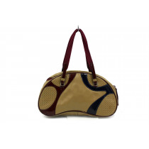 Prada Bowling Pelle Marrone