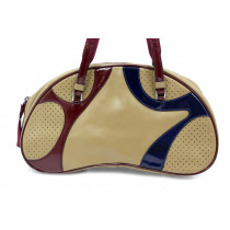 Prada Bowling Pelle Marrone