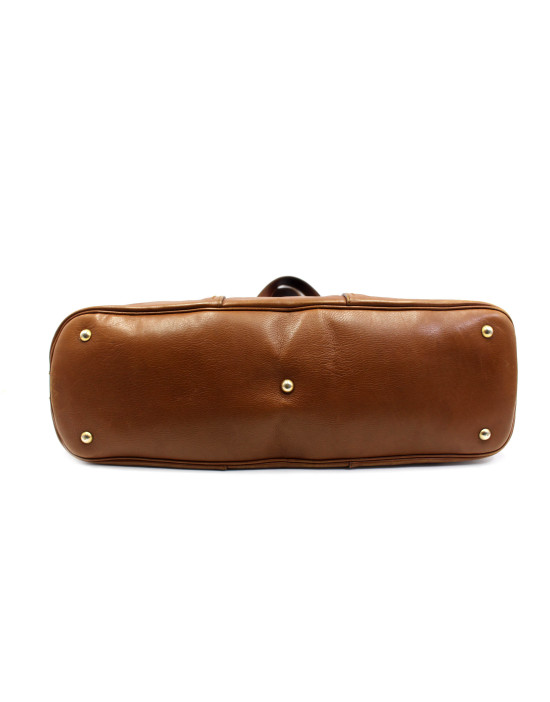 Saint Laurent Muse Pelle Marrone