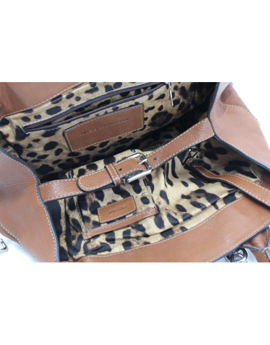Dolce & Gabbana Shopping Pelle Marrone