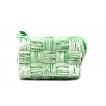 Bottega Veneta Cassette Cross Body Stoffa Verde