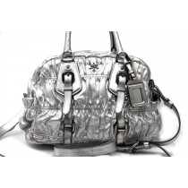 Prada Gauffre Pelle Silver