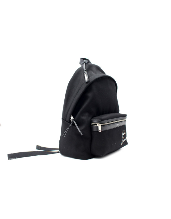 Saint Laurent Zaino City Tela Nera