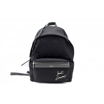 Saint Laurent Zaino City Tela Nera