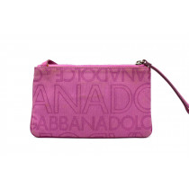 Dolce & Gabbana Pochette Tela Rosa