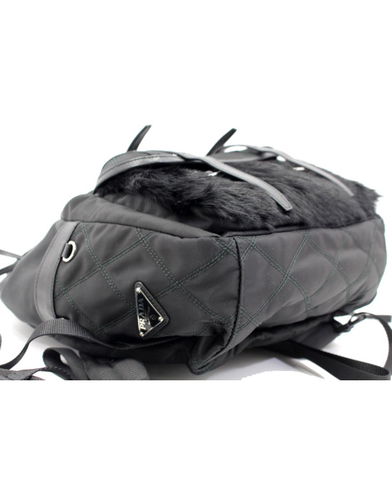Prada Zaino Tela Nera