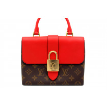 Louis Vuitton Locky BB Monogram e Pelle Rossa