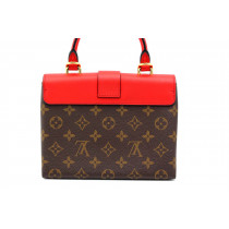 Louis Vuitton Locky BB Monogram e Pelle Rossa