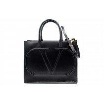 Valentino Shopping Pelle Nera