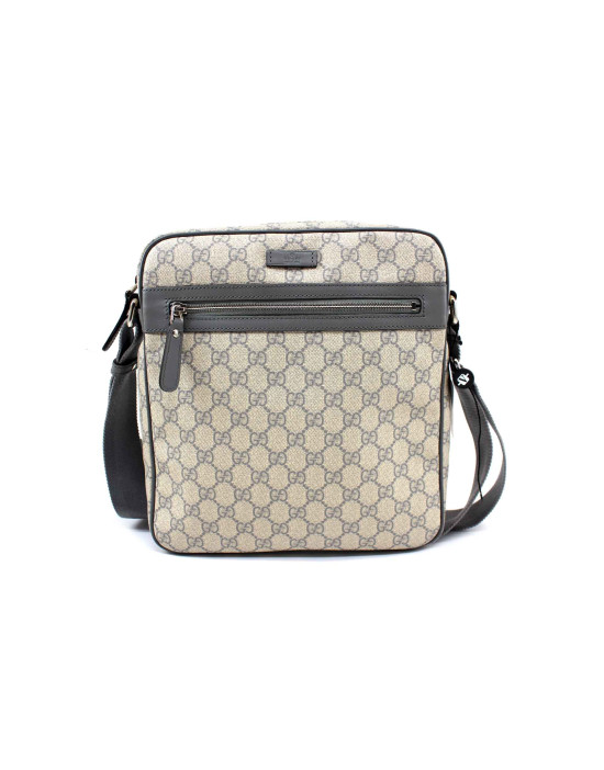 Gucci Schultertasche GG Grau