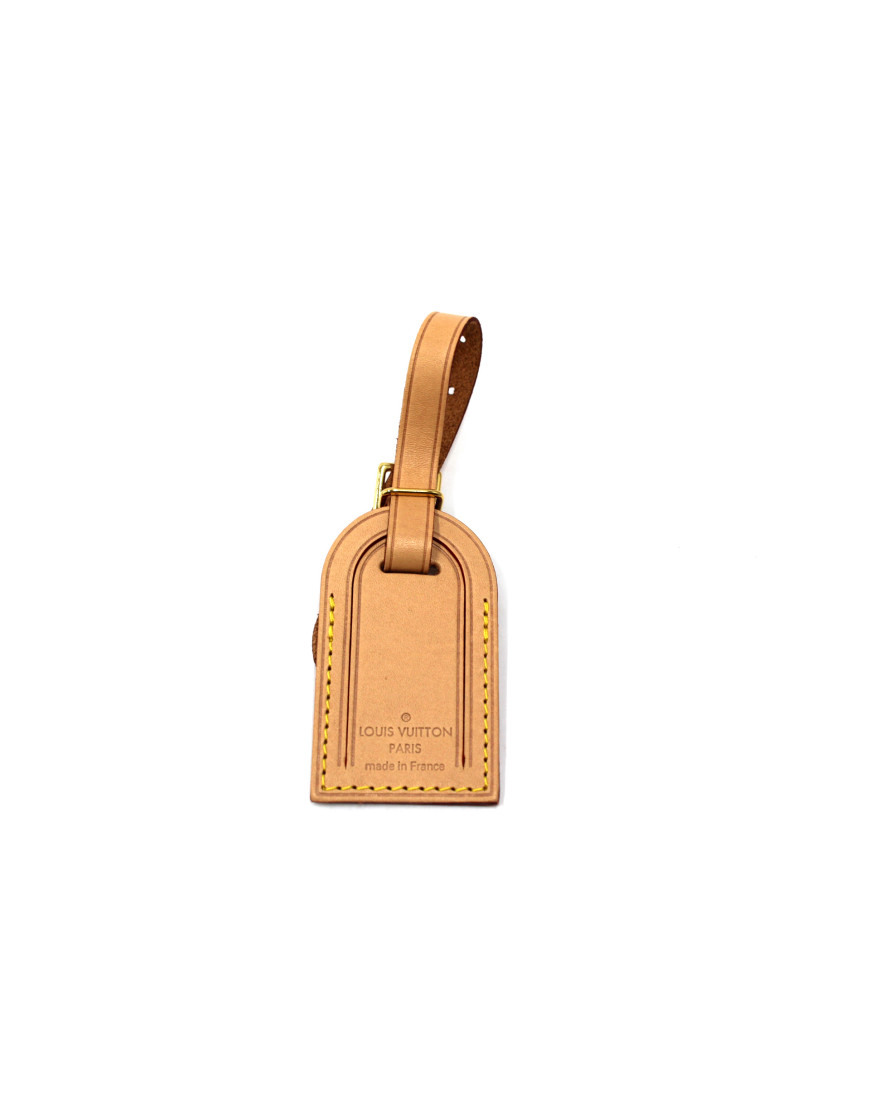 Louis Vuitton Travel Tag Pelle Beige