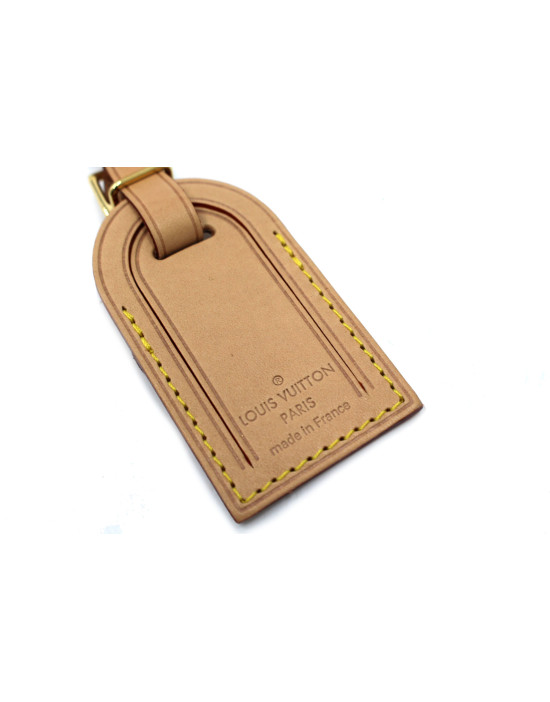 Louis Vuitton Travel Tag Pelle Beige