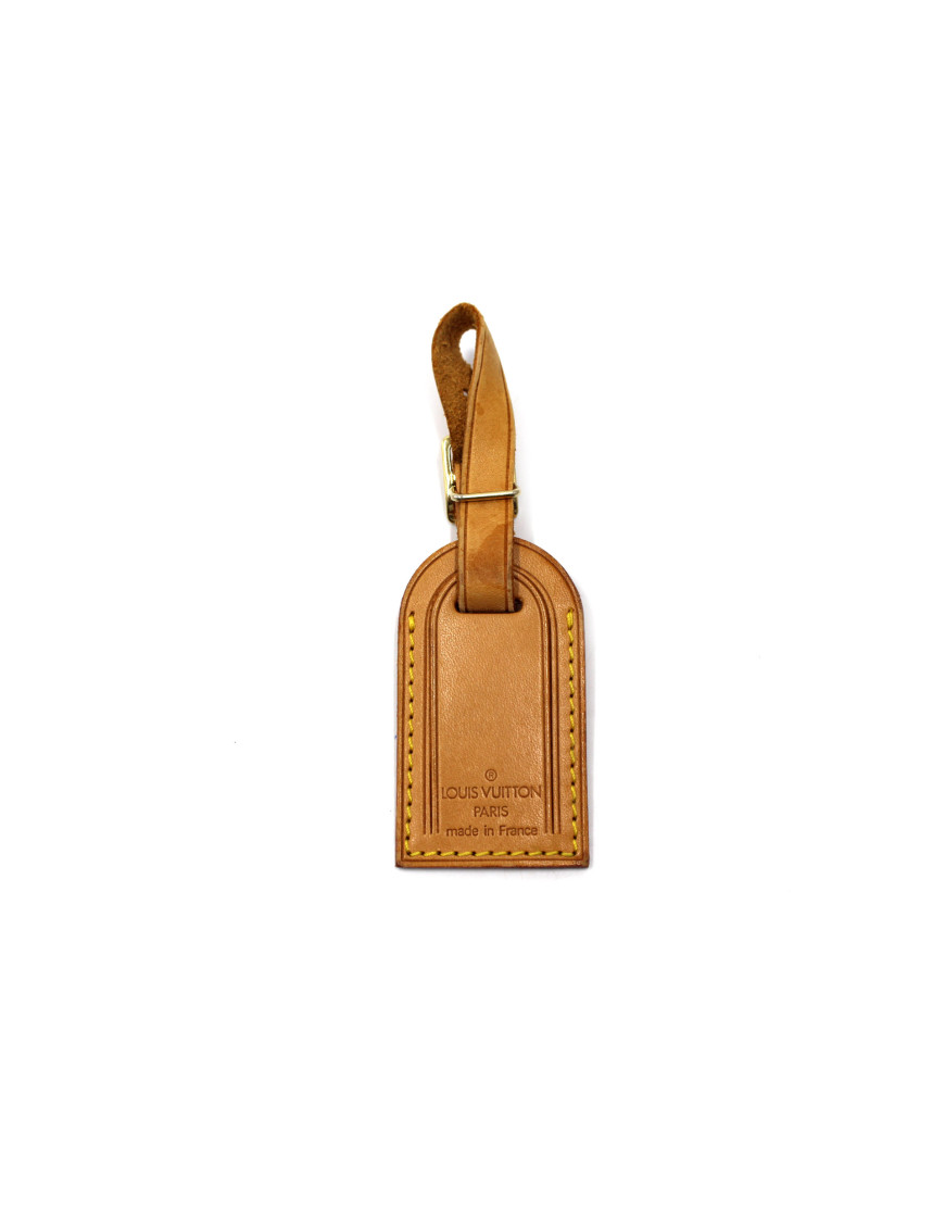 Louis Vuitton Travel Tag Pelle Beige