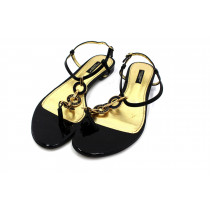 Dolce & Gabbana Sandali Pelle Nera