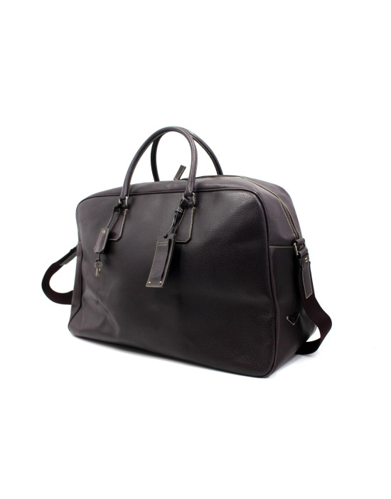 Prada Borsone Pelle Mosto