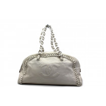 Chanel Shopping Pelle Bianca