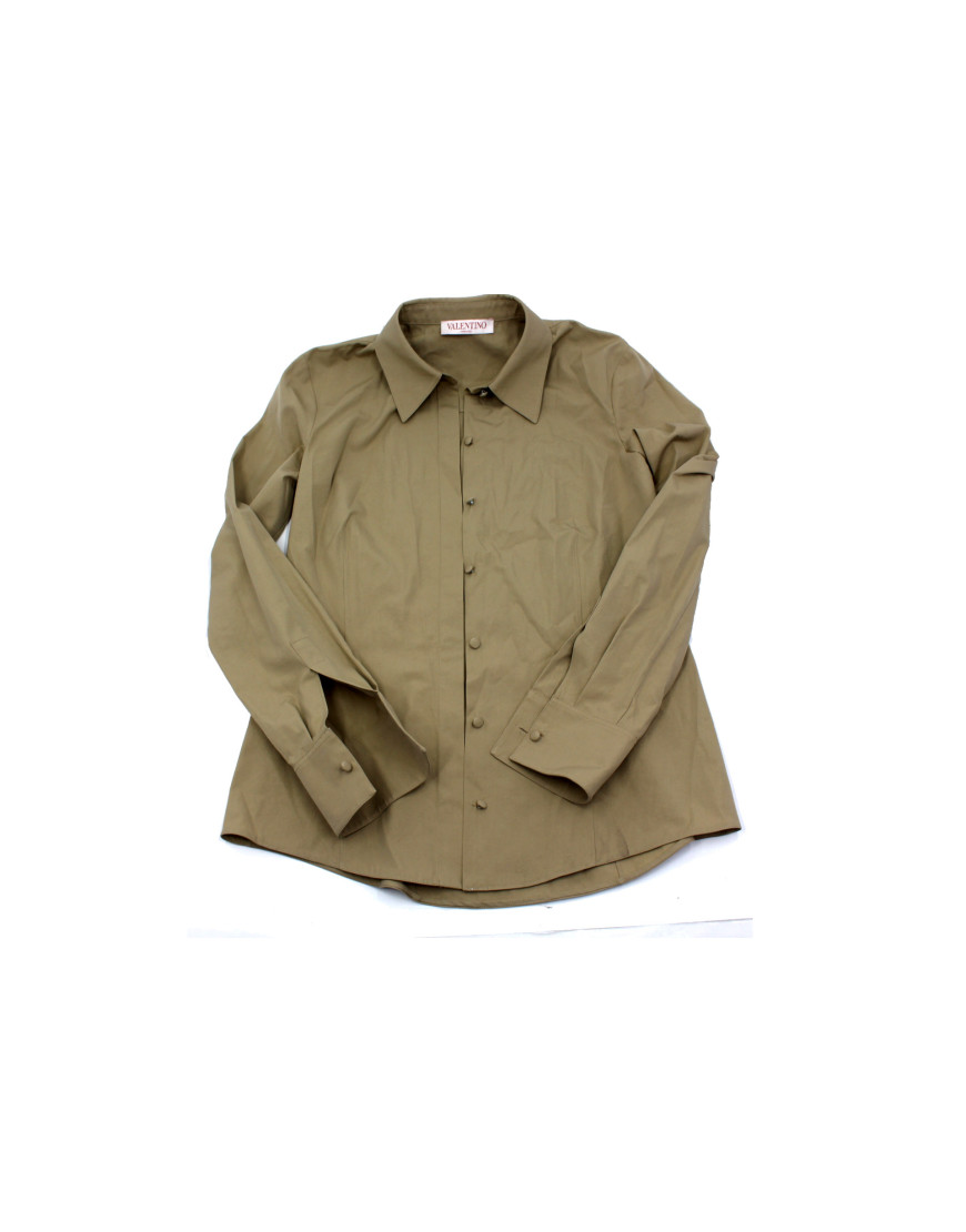 Valentino Camicia Cotone Beige