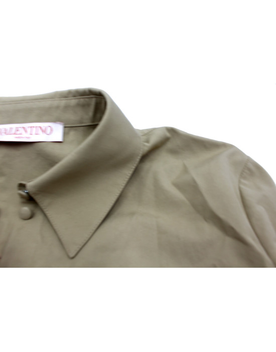 Valentino Camicia Cotone Beige