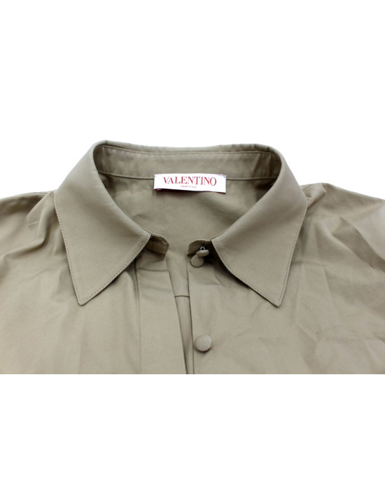 Valentino Camicia Cotone Beige